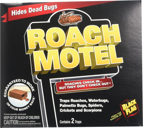 ... (6 Pieces) Black Flag Roach Motel Insect Trap...
