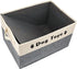 PET ARTIST Dog Toy Basket - Foldable Dog Toy Bin with Comfortable Handles - Collapsible Dog Toy Storage Box for Pet Toys, Dog Coat, Dog Accessorie...