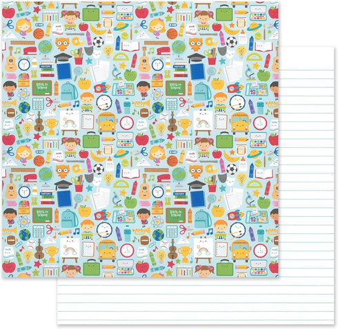 DOODLEBUG DESIGN SCHOOL DAYS PAPER 12X12 PACK...