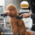 Pet Grooming Detangler Pin Dog Brush For Shedding and Removing Loose Fur, Lightweight Beech Wood with Gold Plated Pins for Long Hair [We Love Dood...