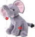 Elephant and Monkey Stuffed Animals - 2 Soft Plush Animal Toys for Baby, Toddler and Kids - Cute and Cuddly Friends for Boy or Girl - Great Gift f...