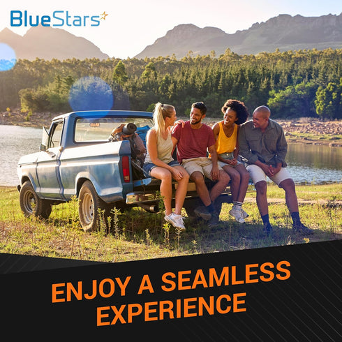 BlueStars 5 Packs 15Amp Thermal Circuit Breaker 125/250V AC 32V DC - Overload Protector with Push Button Manual Reset, Quick Connect Terminals, Wa...