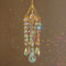 Crystal Suncatchers Hanging Wind Chime Style Garden Suncatcher Rainbow Maker Handmade Gold Plated Suncatcher...
