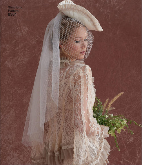 Simplicity 8361 Women's Steampunk Hat Sewing Pattern, Sizes S-L...