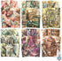 180Pcs Travel Notes Scrapbook Paper, Vintage Ephemera Pack for Journaling, Junk Journal, and Scrapbooking Supplies, Craft Kit with Glue Tape...