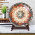 2 Packs 8 Inch Wooden Display Stand, Plate Holder Display Stand for for Display Decorative Photo Frame Stand, Easel Display Stand,Picture Stand,Pl...