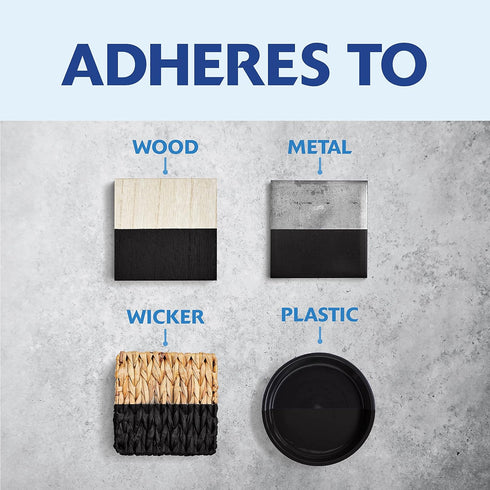 Rust-Oleum 267249-Painter's Touch Latex Paint, 1 Half Pint, Satin Canyon Black...