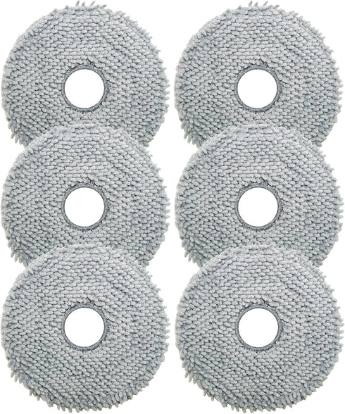 6 Packs Mop Pads Compatible with Roborock Q Revo Robot Vacuum Cleaner,vacuum spin Washable replacement mop Pads...