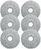 6 Packs Mop Pads Compatible with Roborock Q Revo Robot Vacuum Cleaner,vacuum spin Washable replacement mop Pads...