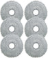 6 Packs Mop Pads Compatible with Roborock Q Revo Robot Vacuum Cleaner,vacuum spin Washable replacement mop Pads...
