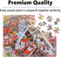 LELEMON Puzzles for Kids Ages 4-8,Fire Fighting 100 Piece Puzzles for Kids,Educational Kids Puzzles Jigsaw Puzzles in a Metal Box,Children 100 Pie...