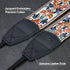 Padwa Lifestyle Camera Strap - 2" Retro Jacquard Embroidery Camera Straps Adjustable,Wide Camera Neck/Shoulder Strap with Genuine Leather Head for...
