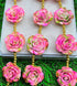1 Strand Multi Colour Flower Synthetic 5 Pieces Beads Size 22x22x11mm Shape Flower Cut Smooth Making, Beading & Craft Supplies 7$ST03D159...