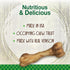 Nylabone Healthy Edibles Natural Long Lasting Venison Flavor Dog Chew Treats Wild Bone Large/Giant(1 Count)...