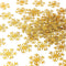 Gold Snowflake Party-Decorations Christmas Confetti - 100pcs Glitter Paper decor Table Confetti,Winter Wonderland Birthday Party Supplies New Year...