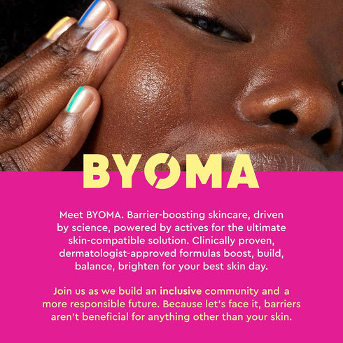 BYOMA Clarifying Serum - Barrier Repair Serum - Clarifying Facial Serum for Acne Prone Skin - Calming Face Serum with Ceramides, Blue Tansy, PHA &...