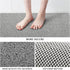 LuxStep Shower Mat Bathtub Mat,24x16 inch, Non-Slip Bath Mat with Drain, Quick Drying PVC Loofah Bathmat for Tub,Shower,Bathroom (Phthalate Free,G...
