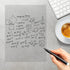 Clear Dry Erase Board Sticker - 10 Sheets of A4 - Transparent Self Adhesive White Board Sticker - Clear Dry Erase Board for Refrigerator, Desk, Of...