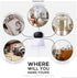 Wall Mount for YI Dome Guard Pet & Baby Indoor Camera, Easy to Install Adhesive Holder Bracket, Reduce Blind Spots & Clutter, Adhesive & Screw-in ...
