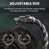 VikingsBrand Viking Bracelet | Adjustable Men's Bracelet 7-10 inches | Pagan Norse God Odin Arm Rings | Wolf Head Metal Wristband...