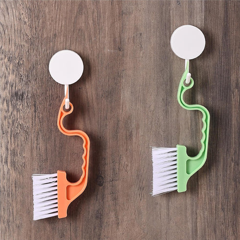 Slick- Window Track Cleaning Brush, 2 Pack, Window Cleaning Brush Tool, Window Groove Cleaning Brush, Window Track Cleaner, Gap Cleaning Brush, Wi...