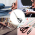Fabric Tailor Scissors and Thread Snipper – 11 Inch Razor Sharp Stainless Steel for Sewing, Dressmaking & Knitting Needs – Durable Black Shears fo...
