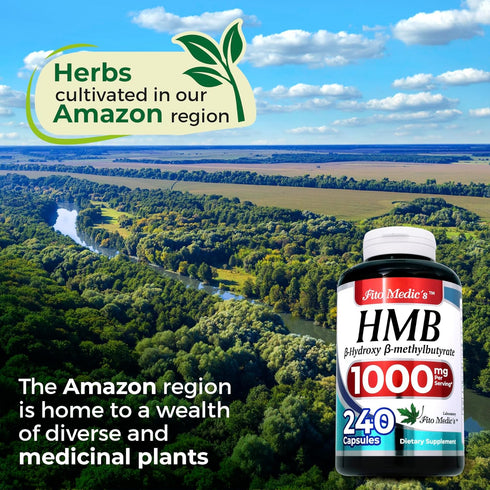 FITO MEDIC'S Lab | hmb |240 Capsules |1000 mg| hmb supplement | hmb free acid| beta-hydroxybutyrate | concentrate extract | Ultra high Absorption....