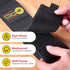 Easy-Carry Wrap-It Storage Straps - 17" (2-Pack) – Heavy-Duty Hook and Loop Cord Carrying Strap, Hanger, and Organizer with Handle for Pool Hoses,...