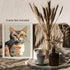 Posterizer 1 pcs- Orange cat print with a gray background-Art for Animal Lovers-Abstract & Modern Art- Gift for Men Women Entrepreneur Teens-Decor...