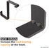 Bike Hangers for Garage Ceiling Storage - Bicycle Hooks for Garage Ceiling Mount, Bicycle Hangers for Garage Ceiling Ladder Storage for Flex Wall ...