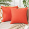 UGASA Outdoor Waterproof Pillow Covers Pack of 2 Weaving Texture Water Resistant Outside Decorative Pillow Cases for Patio Garden Porch Yard Bench...