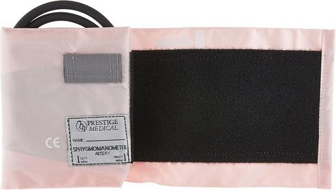 Prestige Medical Adult Nylon Cuff and Bladder for Aneroid, Pastel Pink...