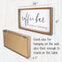 VILIGHT Farmhouse Coffee Bar Sign - Love Is Brewing - 16" x 9" MDF Wood - Wall Mount or Freestanding...