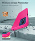 FNTCASE for Motorola Moto G-Play-2024 Case: Dual Layer Protective Heavy Duty Cell Phone Cover Shockproof Rugged with Non Slip Textured Back - Mili...