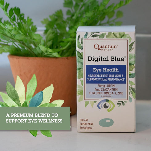 Quantum Health Digital Blue Eye Health, 60 Softgels...