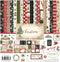 Carta Bella Paper Company Christmas Collection Kit paper, Red/Green/Black/Tan, 12-x-12-Inch...