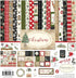 Carta Bella Paper Company Christmas Collection Kit paper, Red/Green/Black/Tan, 12-x-12-Inch...