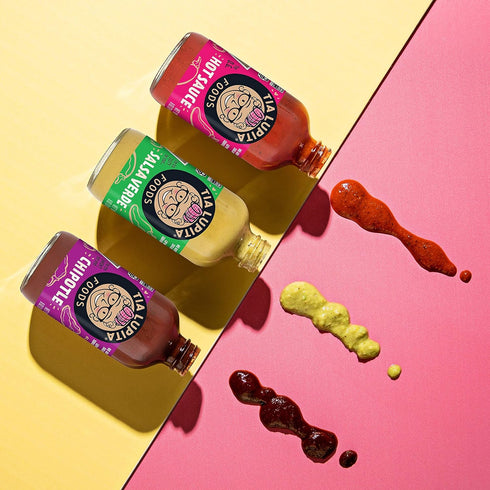 Tia Lupita Habanero Hot Sauce – 8oz Bottle – Made with Habanero Peppers, Flavorful Heat, Medium Spice, Sweet, All Natural, Non GMO, Gluten Free, L...