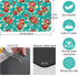 Coffee Bar Mat Accessories for Countertop Pioneer Flower Absorbent Hide Stain Rubber Backed Dish Drying Mats for Kitchen Counter Draining Pad Deco...