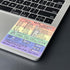 Synerlogic (M+Intel) Mac OS Reference Keyboard Vinyl Shortcut Stickers Compatible with MacBook Pro Air iMac Mini (4-Pack Black/White/Clear/Rainbow...