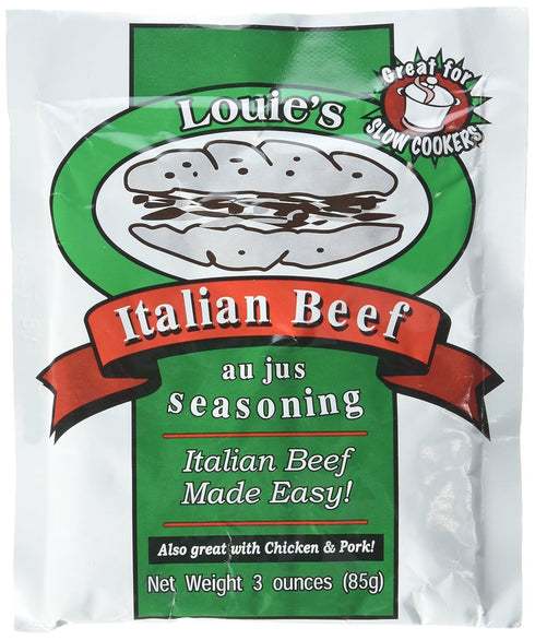 Louies Italian Beef Seasoning, 3-ounce (Pack of 2)...