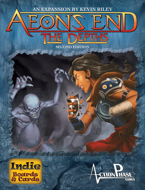 Aeons End The Depths 2nd Edition by Indie Boards & Cards, Strategy Expansion Deck Building Card Game...