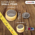 Ultrasonic Cleaner Baskets for Small Parts | Set of 2 Ultrasonic Parts Cleaner Basket with Screw Lock | Brass Body Stainless Steel Mesh Jewelry St...