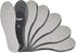 6 Pair Pack Anti Odour Shoe Insoles Set with Odor Eating Charcoal, Shoe Inserts, Kaps Odour Stop...