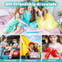 Friendship Bracelet Making Kit for Girls, DIY Braided Rope Kids Jewelry Making Kit Craft Toys for 6 7 8 9 10 11 12 Years Girls, Travel Activity Se...