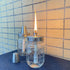 Mason Jar Tabletop Torch Kits,4 Pack Longlife Fiberglass Wicks,Stainless Steel Mason Jar Lids Caps Included,Outdoor Deck Oil Lamp Torch...