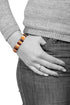 AMBERAGE Natural Baltic Amber Stretch Bracelet for Women - Hand Made from Polished/Certified Baltic Amber Beads...