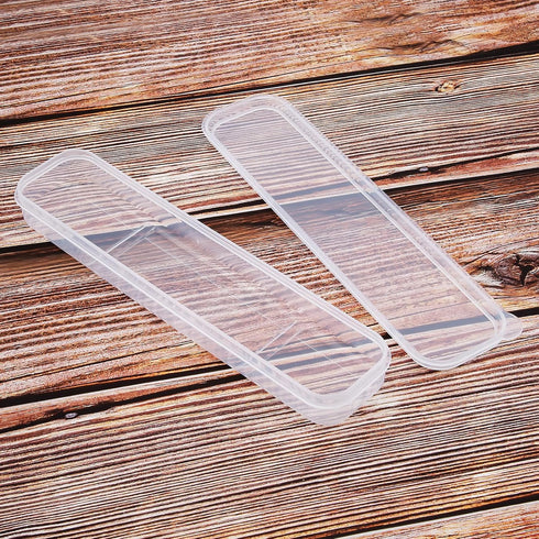 OriGlam Portable Flatware Box Travel Tableware Storage Case, Simple Tableware Storage Box Case for Cutlery Kit (White)...