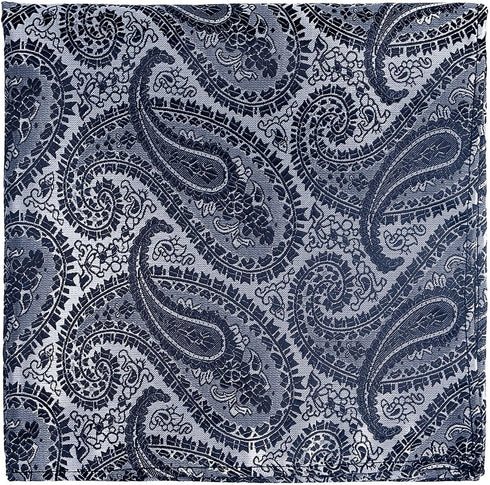 Retreez 5 Piece Assorted Woven Microfiber Premium Pocket Square Gift Box Set - Set 001...