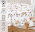 RUVANTI Round Tablecloth 70 Inch, for 24-48 Inch Round Tables, 100% Cotton Table Cloth Stain Resistant, Washable, Perfect for Kitchen, Dining, Par...
